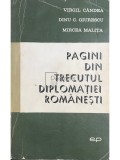 Virgil Candea - Pagini din trecutul diplomatiei romanesti (Editia: 1966)
