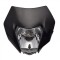 Carena si far fata cu prinderi universal cross-enduro Rival Store, negru