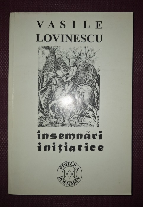 VASILE LOVINESCU - &Icirc;NSEMNĂRI INIȚIATICE