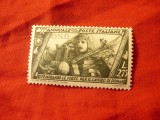 Timbru Italia 1932 - 10 Ani de la marsul asupra Romei , val. 2,75L, Nestampilat
