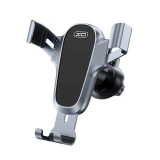 Suport auto XO C86 Gravity Air Vent Mount, rotire 360 grade, Negru