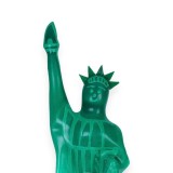 Prezervativ decorativ artistic CONDOMERIE Statue of Liberty, pictat manual, stil boem, din latex