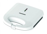 Cumpara ieftin SANDWICH MAKER HEINNER SM-K750FGWH, Putere 750W, Capacitate: 2 sandwich-uri, Placi antiadezive fixe tip grill, Alb
