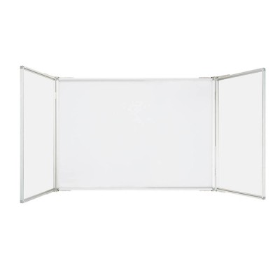 Tabla magnetica triptica alba 120 x 400 cm, premium, VISUAL foto