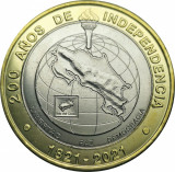 Costa Rica 500 Colones 2021 (Bicentenary of Independence) 28 mm KM-New UNC !!!, America de Nord, Cupru-Nichel