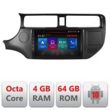 Navigatie Kia Rio 2011-2014 E-rio-11 Octa Core cu Android Radio Bluetooth Internet GPS WIFI DSP 4+64GB 4G CarStore Technology