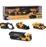 Cumpara ieftin Set Majorette - 4 masinute metalice Volvo, 7.5 cm