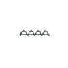 Garnitura galerie evacuare OPEL ASTRA H TwinTop (L67) 1.6 Turbo 2007 - prezent CORTECO 460427P