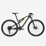 Bicicletă MTB cross country XC 500 S Cadru carbon și aluminiu Gri, Rockrider