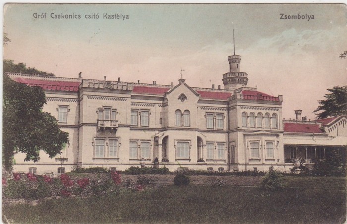 CP Jimbolia Grof Csekonics kastely Zsombolia Castelul ND(1916)