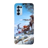 Husa compatibila cu Oppo A52, Viceversa, model Aloy Fight Scene Horizon, Silicon, TPU, Transparent, Carcasa