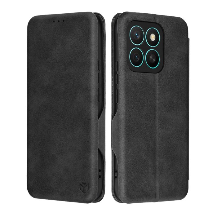 Husa 360&Atilde;&sbquo;&Acirc;&deg; Honor X8c Techsuit Safe Wallet Plus, negru