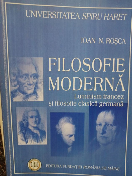 Ioan N. Rosca - Filosofie moderna (2007)