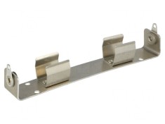 Suport Baterii AA/R6 Aluminiu 2 Sloturi