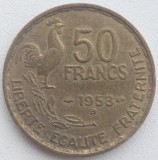 Moneda Franta - 50 Francs 1953 - B