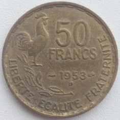 Moneda Franta - 50 Francs 1953 - B