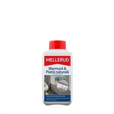 Solutie pentru lustruit marmura si piatra naturala MELLERUD, 0,5L foto