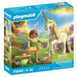 Playmobil Magic Unicorns - Unicornul Rainbow Flower si zana