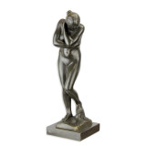 Eva - statueta din bronz pe soclu din marmura BX-7, Nuduri