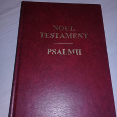 NOUL TESTAMENT PSALMII 1998 Biserica crestina evanghelica,coperti groase