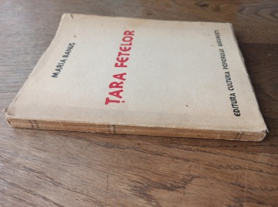 MARIA BANUS- TARA FETELOR , 1937, VOLUM, DEBUT EDITORIAL foto
