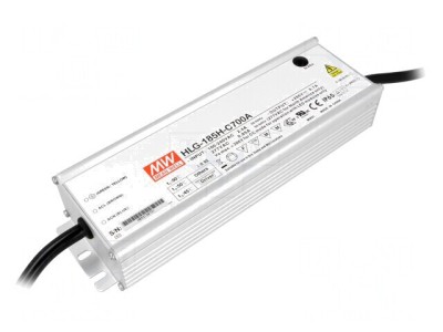 Alimentator LED 200W IP65 143-286VDC 350-700mA foto