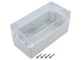 Carcasă universală KRADEX ZP160.80.75JPH TM PC 80x160x75mm cu bucșă din alamă