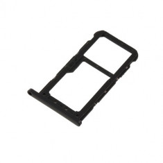 Usita Sim si Card Micro SD Huawei P20 Lite Originala Neagra foto