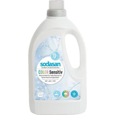 Detergent bio lichid color Sensitiv 1.5L SODASAN foto