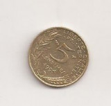 Moneda Franta - 5 Centimes 1996 v1, Europa