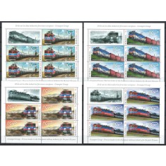 Romania 2019 - LP 2236 - Trenuri, 20 de ani Grampet - klb 5x