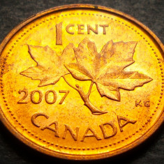 Moneda 1 CENT - CANADA, anul 2007 * cod 4265 = excelenta