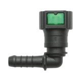 Conector conducta alimentare verde OEM 87489625 pentru New Holland, Case IH si Steyr
