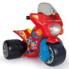 Tricicleta electrica, Injusa, Paw Patrol, 6V, cu pedala de acceleratie, lumini frontale, Rosu
