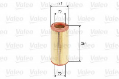 Filtru aer VW POLO Variant (6KV5) (1997 - 2001) VALEO 585626 foto