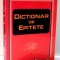 DICTIONAR DE EPITETE de MARIN BUCA , 2000