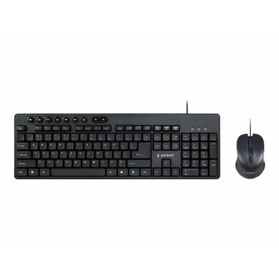 Kit tastatura si mouse GEMBIRD negru KBS-UM-04 foto