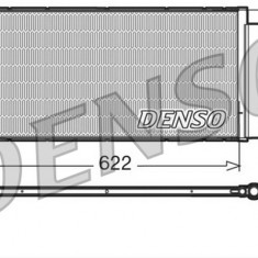 Condensator climatizare AC Denso, FIAT 500, 05.2008- motor 1.4 T-Jet, aluminiu/ aluminiu brazat, 665(630)x310(295)x16 mm, cu uscator si filtru integr
