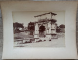 Arcul lui Titus, Roma// fotografie sec. XIX, Giorgio Sommer Napoli