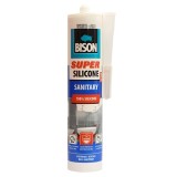Silicon sanitar, alb, Bison Super, interior, 280 ml