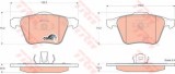 Set placute frana,frana disc VOLVO XC90 I (2002 - 2016) TRW GDB1565