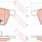 Set placute frana,frana disc VOLVO XC90 I (2002 - 2016) TRW GDB1565
