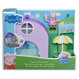 Set de joaca cu figurine, Peppa Pig, Ziua excursiei la Magazinul de inghetata, F43875L01