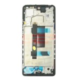 LCD+Touchscreen cu rama Xiaomi Poco X5 Pro 5G BLACK Original Service Pack