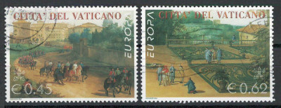 Vatican 2004 1489/90 stampilat - Europa: Sarbatori foto