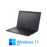 Laptopuri Fujitsu LIFEBOOK E558, Quad Core i5-8250U, 16GB DDR4, SSD, Win 11 Pro