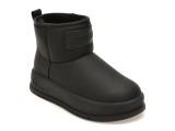 Ghete GRYXX negre, 9368, din piele ecologica