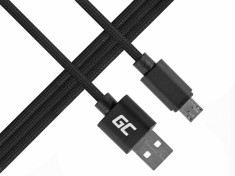 Cablu micro USB Nylon 1m foto