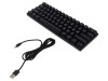 Tastatură USB-C Neagră US Layout 1.8m