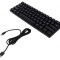 Tastatură USB-C Neagră US Layout 1.8m